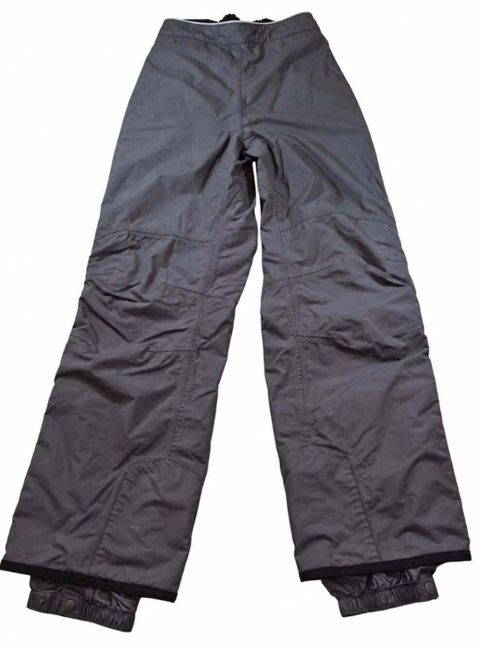 Columbia Vertex Women's Gray Ski Snow Pants Small Full Side Zip Omni Tech